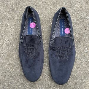 Giorgio Brutini size 11 velvet shoes